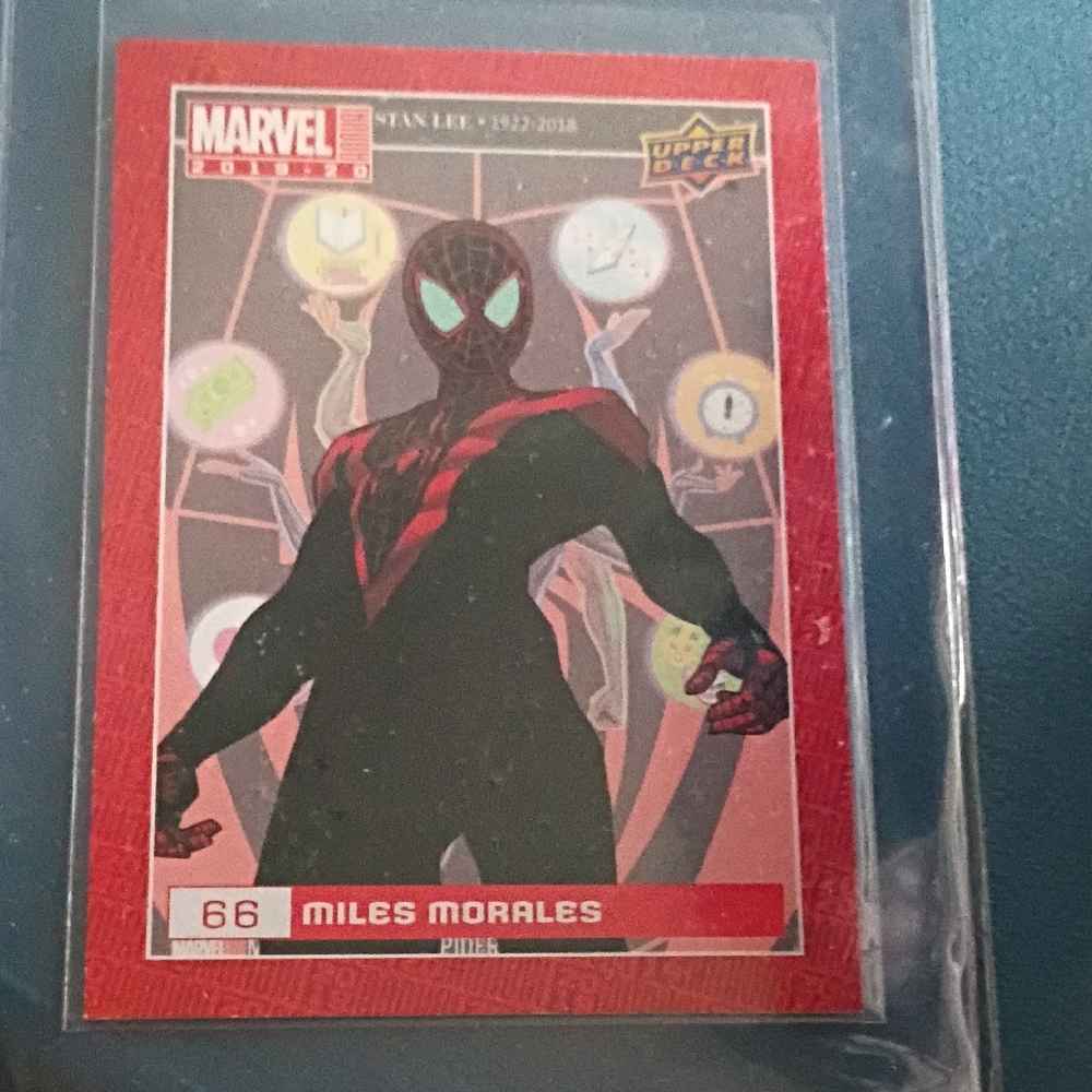 Marvel Miles Morales Trading Card
